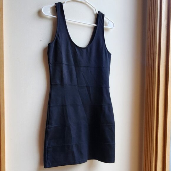 Trouve Black Sexy Tank Style Dress Size Small - Picture 3 of 16